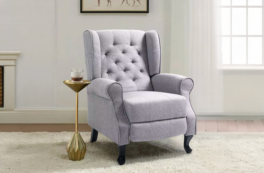 poltrona bergère vintage